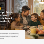 Kodėl stipri šeima prasideda ne nuo tobulų žmonių, o nuo kasdienių įpročių